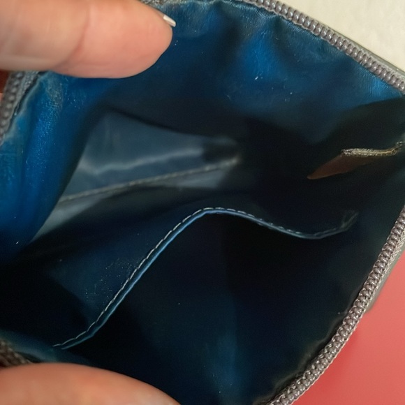 Silver Coach wristlet - Picture 3 of 3